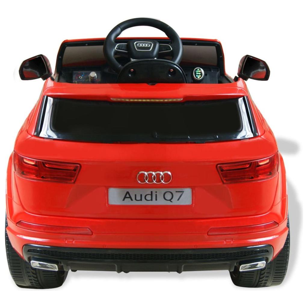 Elektrinis vaikiškas automobilis, Audi Q7, raudonas, 6 V