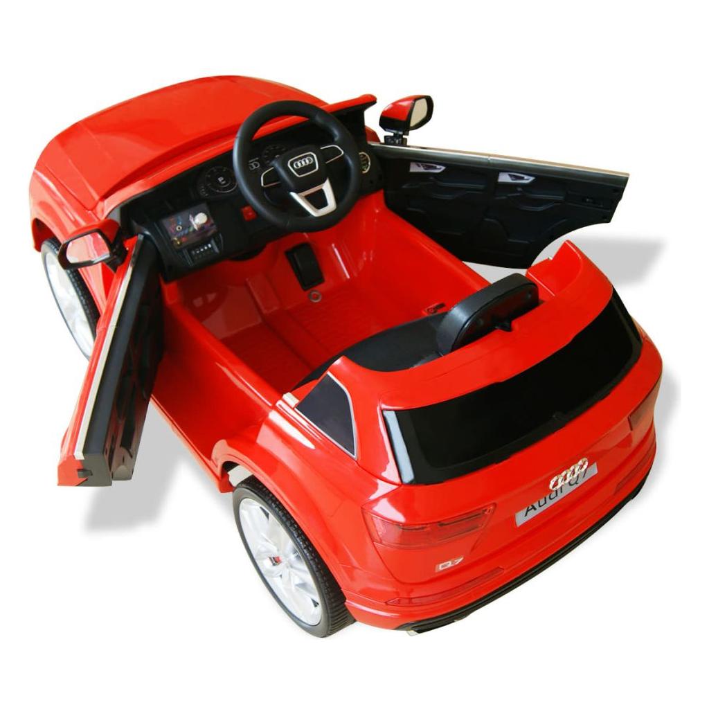 Elektrinis vaikiškas automobilis, Audi Q7, raudonas, 6 V