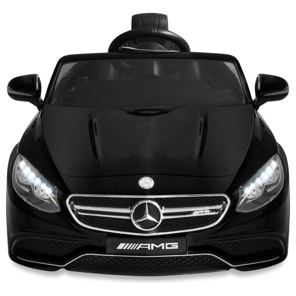 Elektrinis vaik. automobilis, Mercedes Benz AMG S63, juoda, 12V