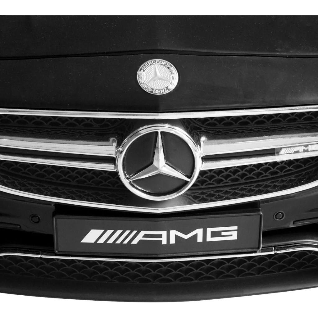 Elektrinis vaik. automobilis, Mercedes Benz AMG S63, juoda, 12V