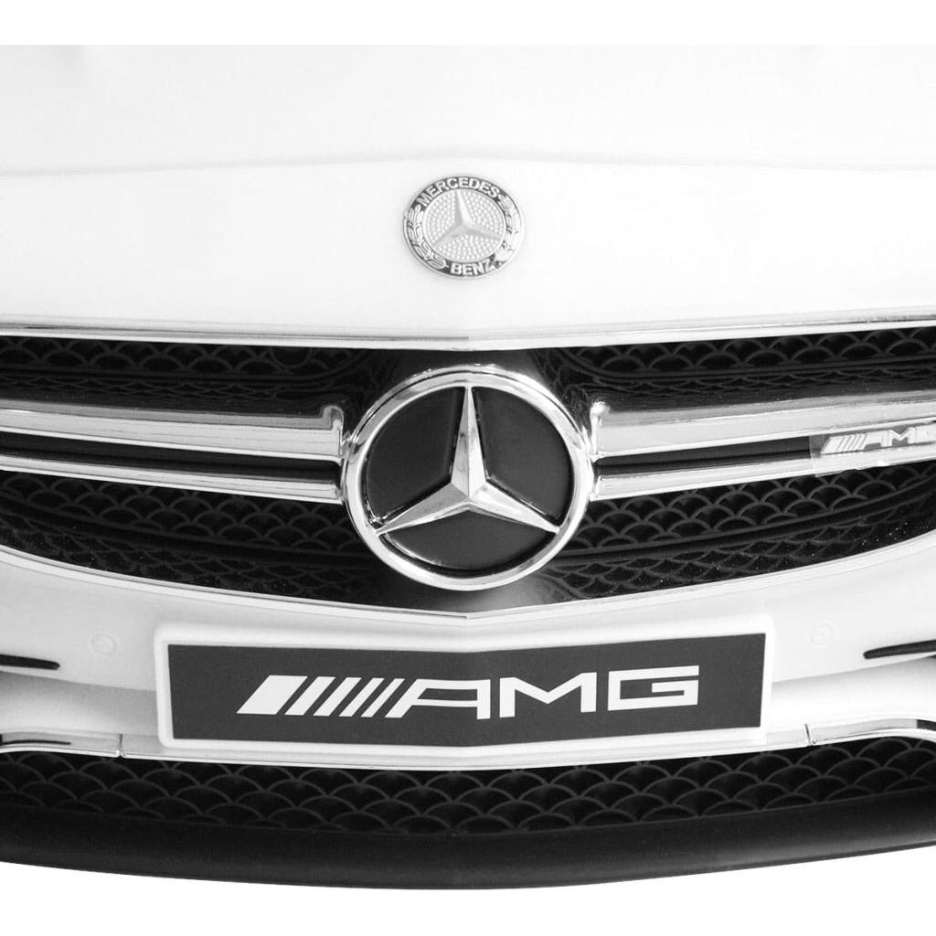 Elektr. vaik. automobilis, Mercedes Benz AMG S63, balta, 12V