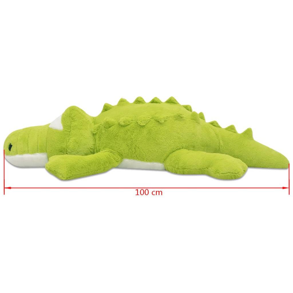 Minkštas pliušinis krokodilas, XXL, 100 cm