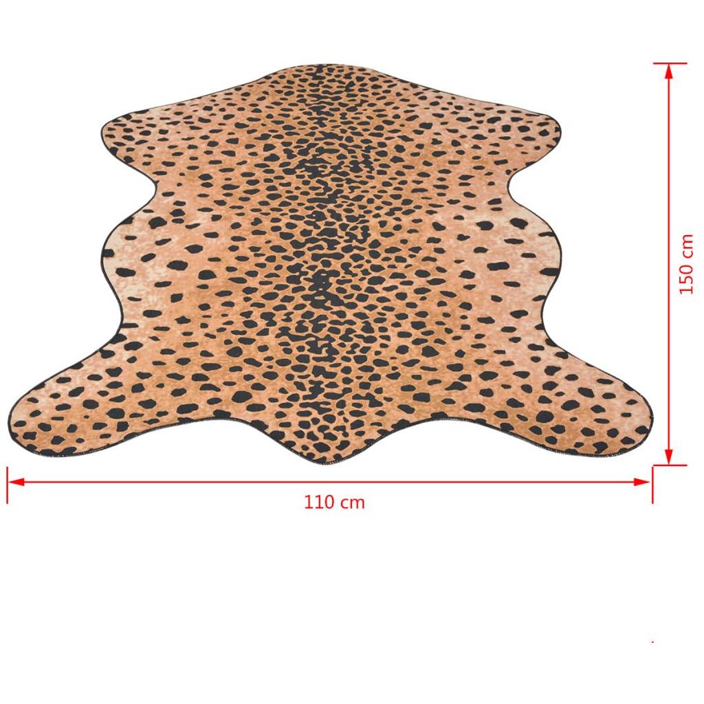 Kilimas 110x150 cm, gepardo raštas