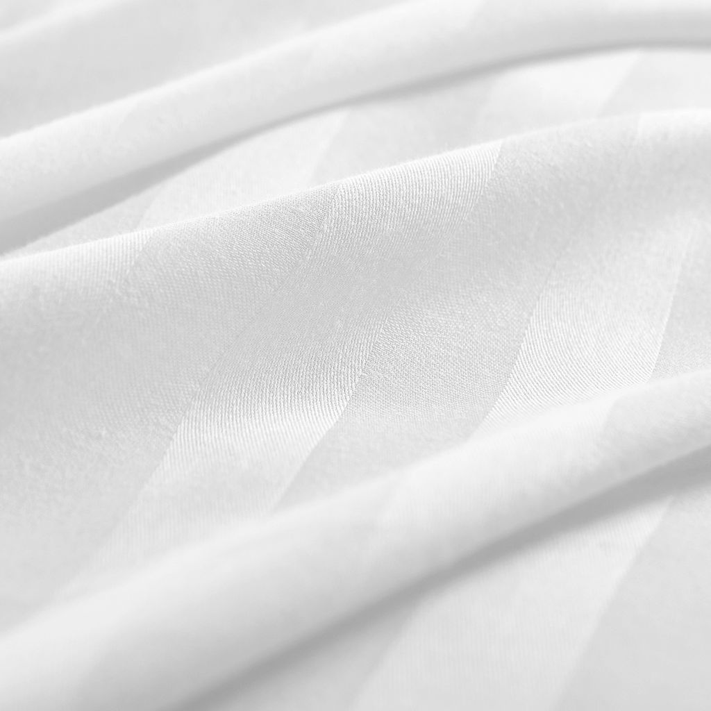 Staltiesės, 5vnt., medvilnės sat., baltos spalvos, 130x130cm