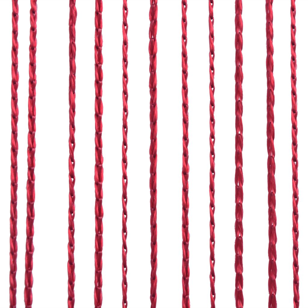 Virvelinės užuolaidos, 2vnt., 100x250cm, vyšninės spalvos