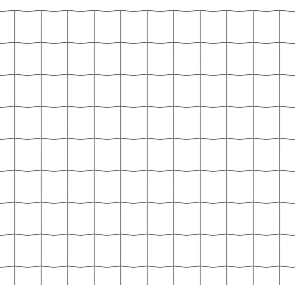 Euro tvora, 10x1 m su 100x100 mm plieniniu tinkleliu, pilka