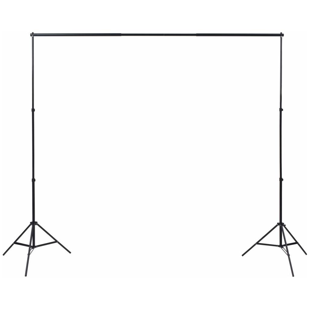 Fotostudijos kompl. su 5 spalvotais fonais ir reguliuojamu rėmu