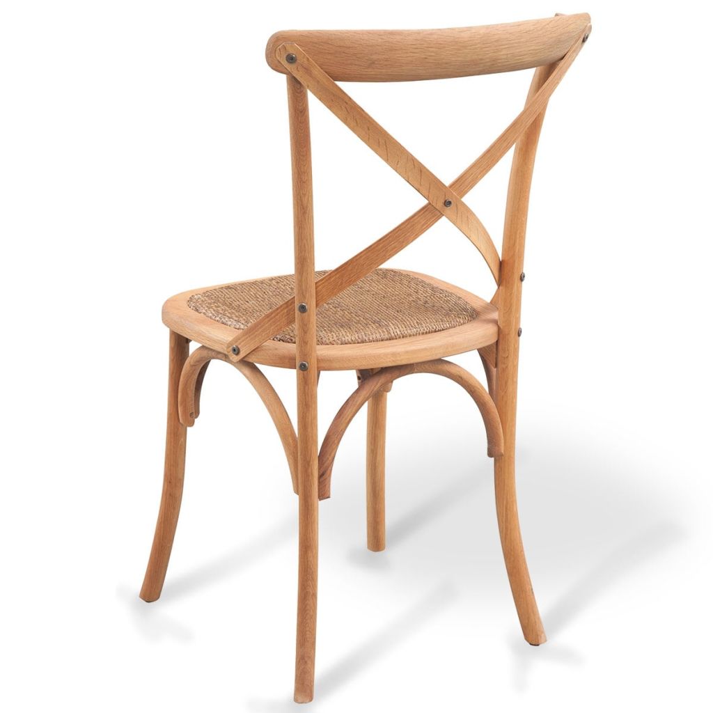Valgomojo kėdė, 48x45x90cm, ąžuolo medienos masyvas