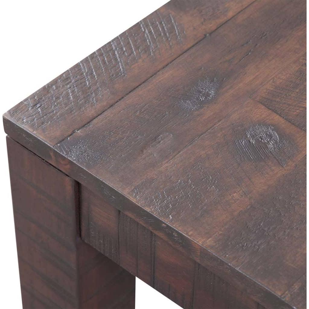 Kavos staliukas, masyvi akacijos mediena, 105x55x45  cm