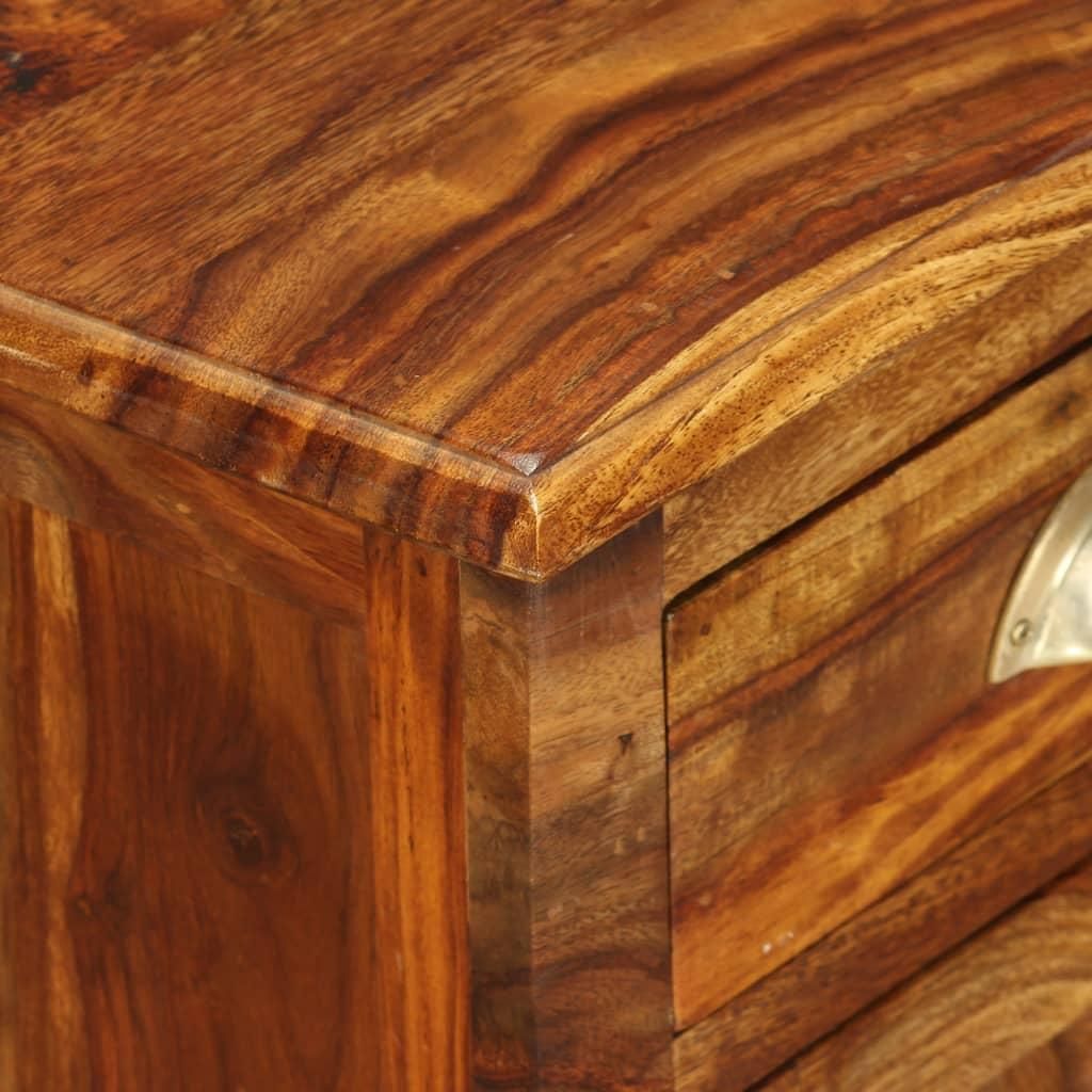 Naktinis staliukas, 2vnt., 40x30x50cm, rausv. dalbergijos med.