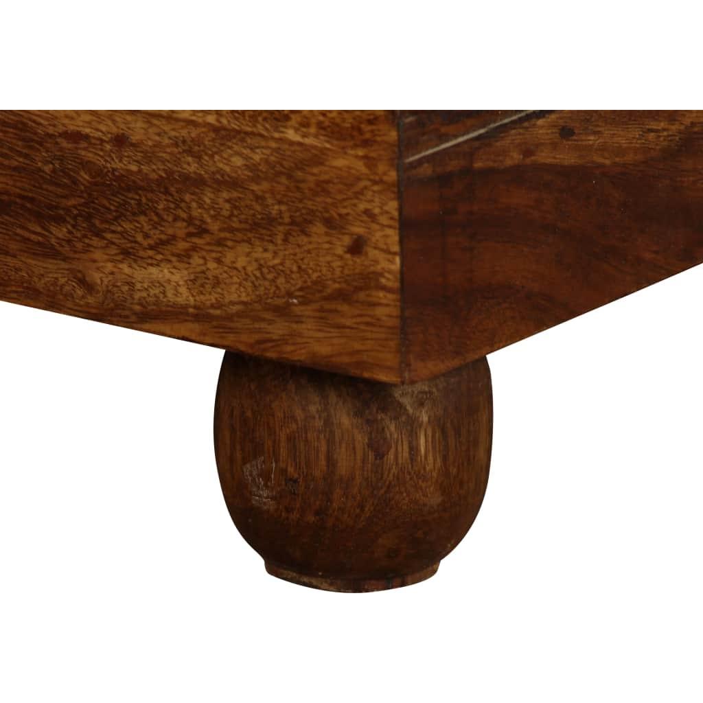 Daiktadėžė, tvirta rausvosios dalbergijos mediena, 90x50x35cm