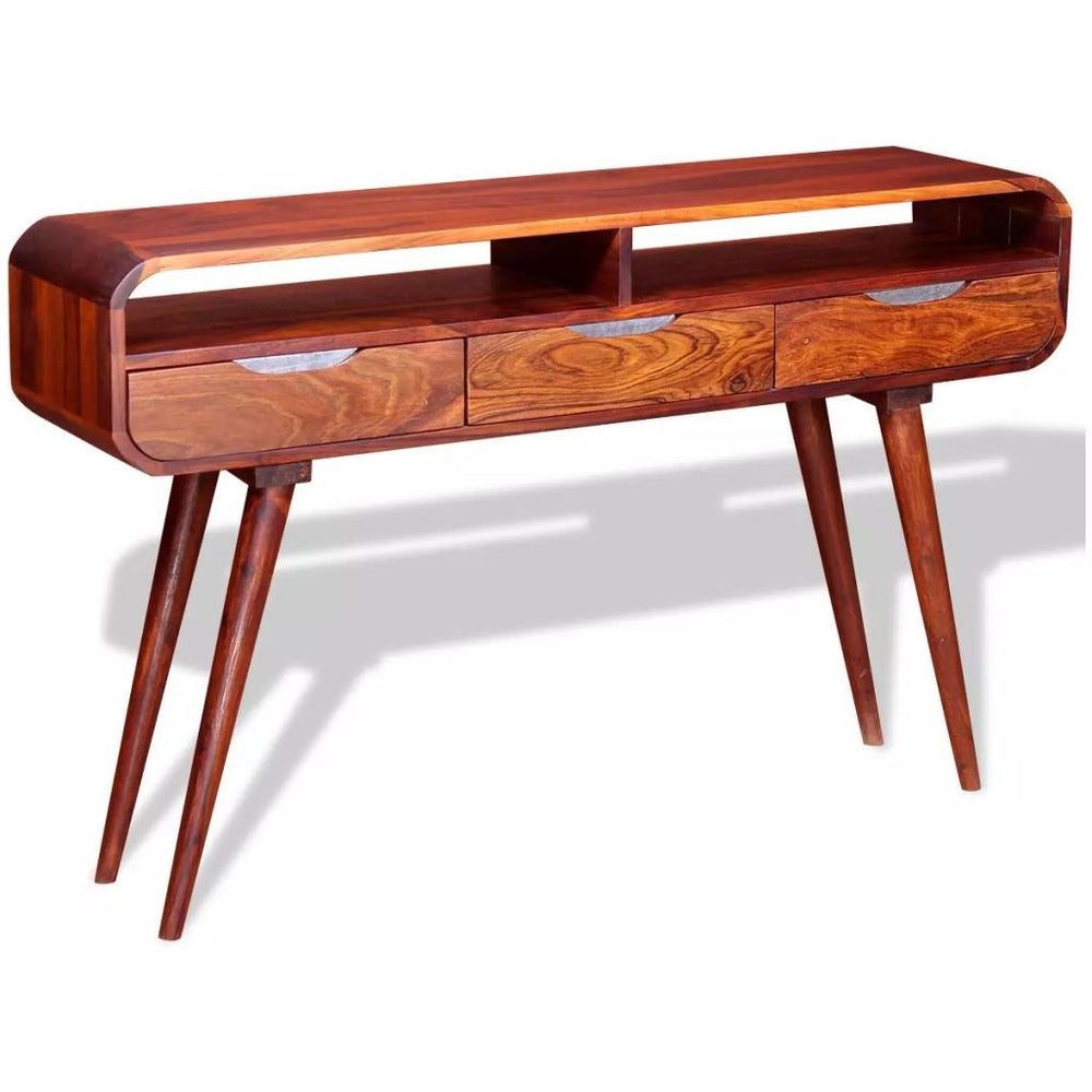 Konsolinis staliukas, rausv. dalbergijos mediena, 120x30x75cm