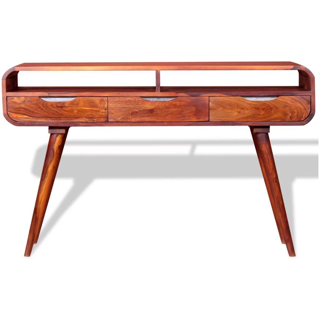 Konsolinis staliukas, rausv. dalbergijos mediena, 120x30x75cm