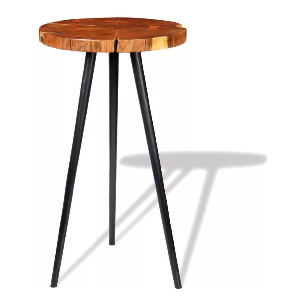Baro stalas, masyvi akacijos mediena, (55-60)x110 cm