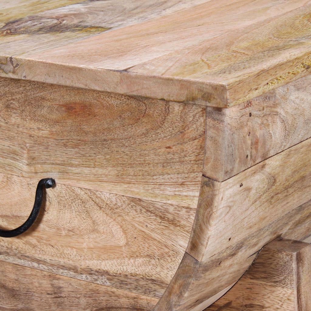 Kavos staliukas, tvirta mango mediena, 88x50x40cm