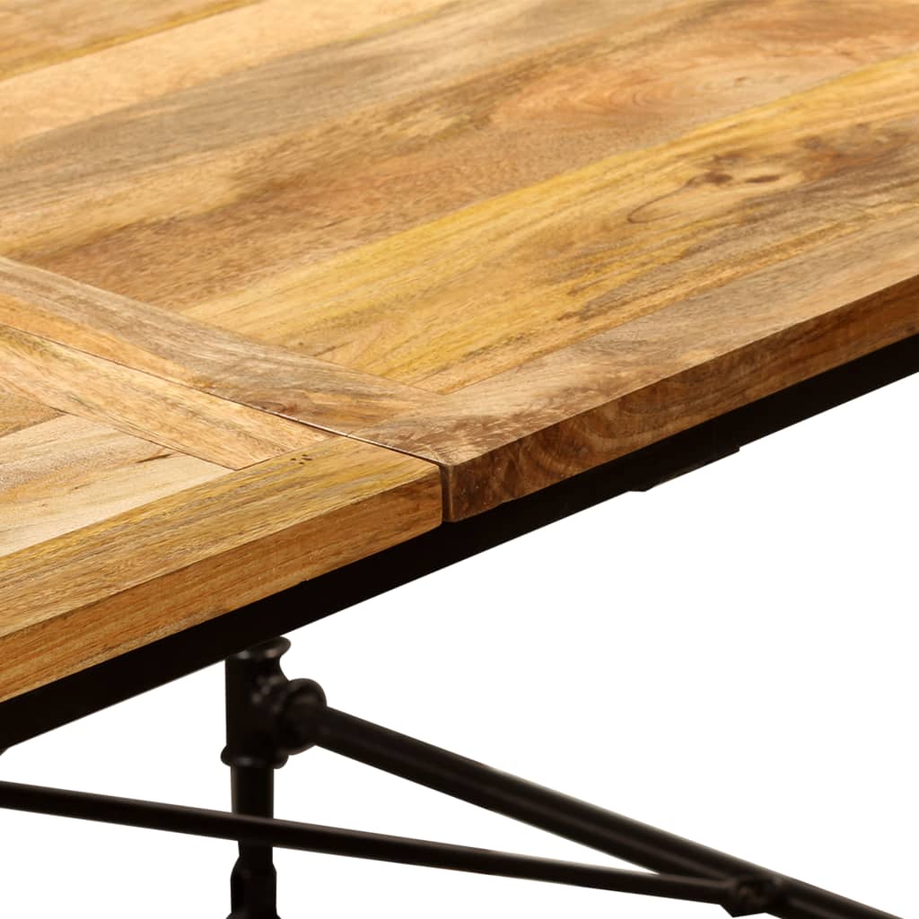 Valgomojo stalas, masyvi mango mediena, 180cm
