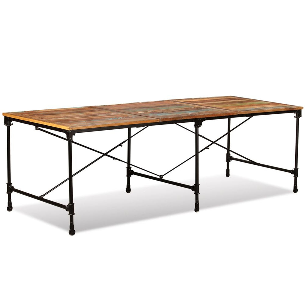 Valgomojo stalas, tvirta perdirbta mediena, 240cm