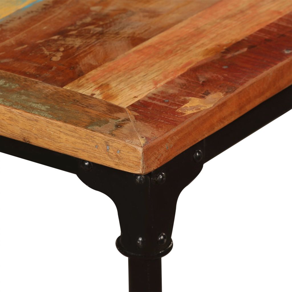 Valgomojo stalas, perdirbtos medienos masyvas, 180cm