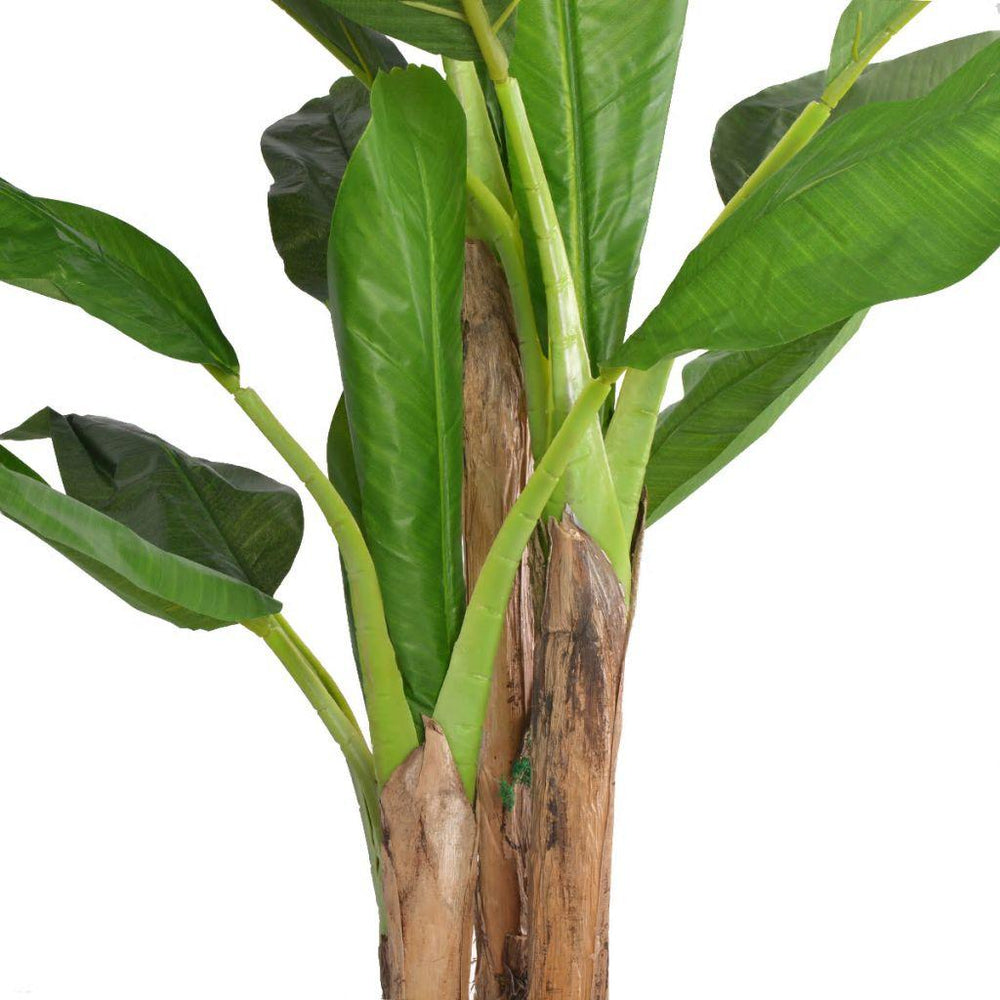 Dirbtinis bananmedis su vazonu, 175 cm, žalias