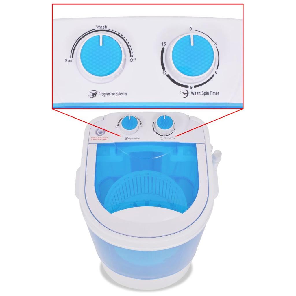 Mini skalbimo mašina, vienas skyrius, 2,6kg