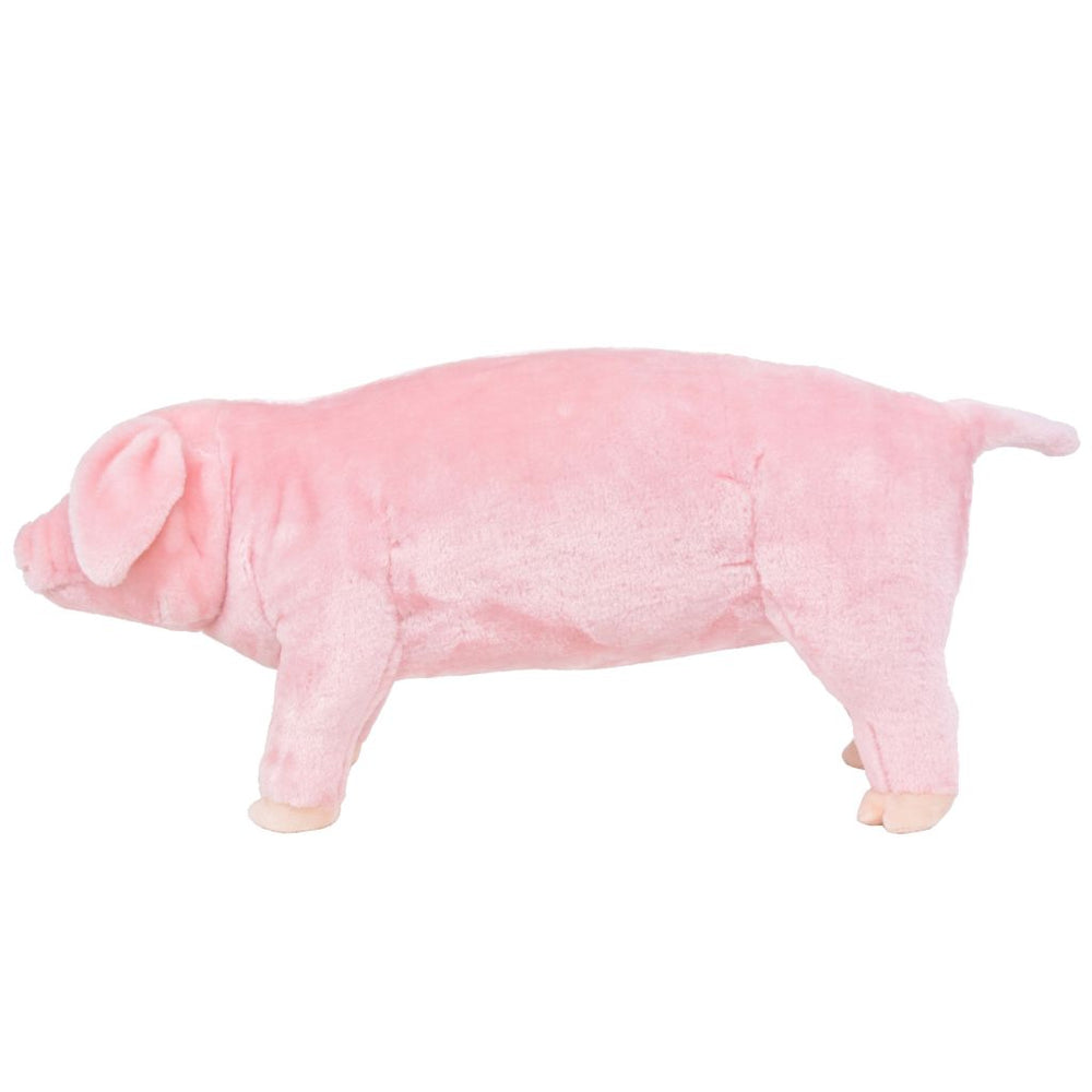 Pastatomas pliušinis žaislas paršelis, rožinis, XXL
