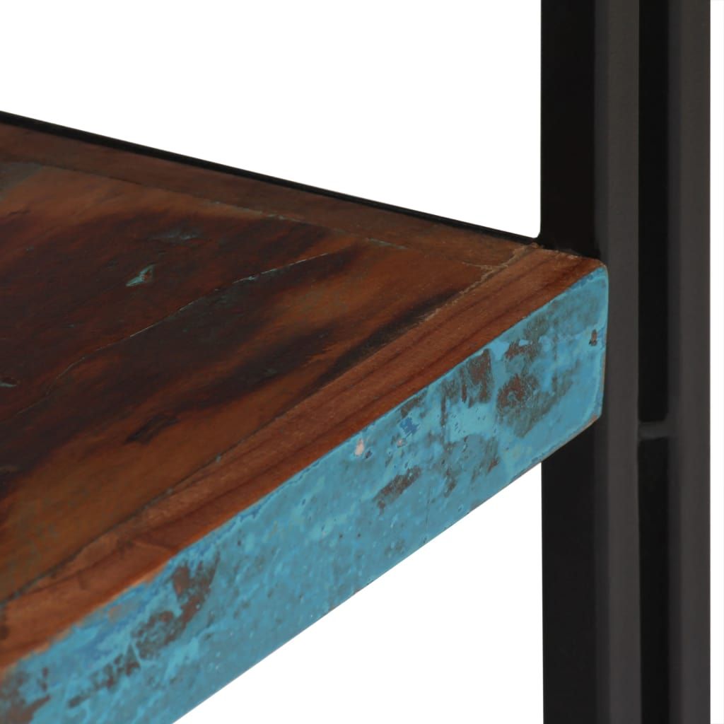 Konsolinis staliukas, masyvi perdirbta mediena, 120x30x76cm