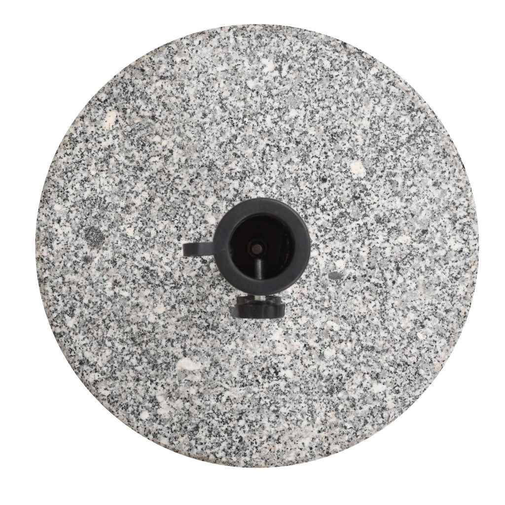 Skėčio stovas, granitas, apvalus, 22kg