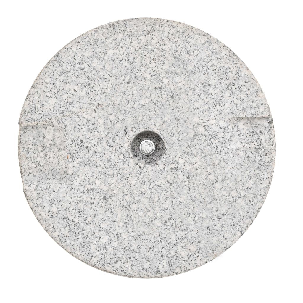 Skėčio stovas, granitas, apvalus, 22kg