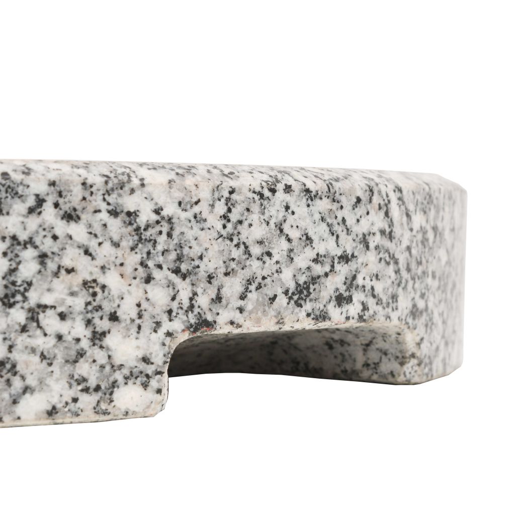 Skėčio stovas, granitas, apvalus, 22kg