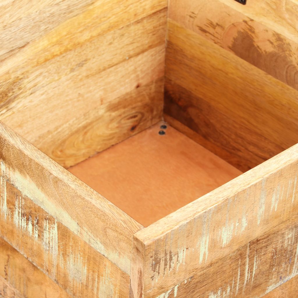 Suolas-daiktadėže, perdirbta mediena, 40x40x45cm