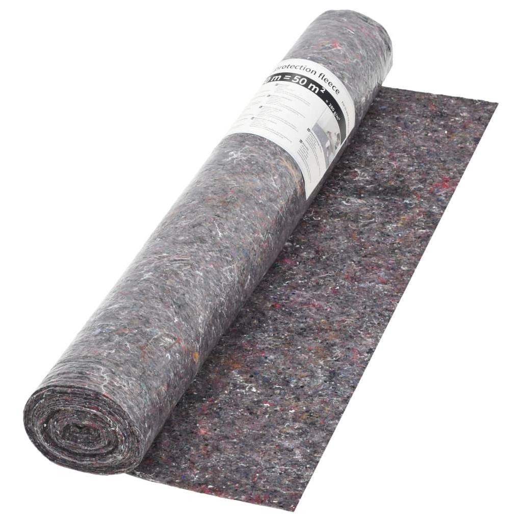 Neslyst. apsaug. kilim., dažymo d., vilna, 50m, 180g/m², pilkas
