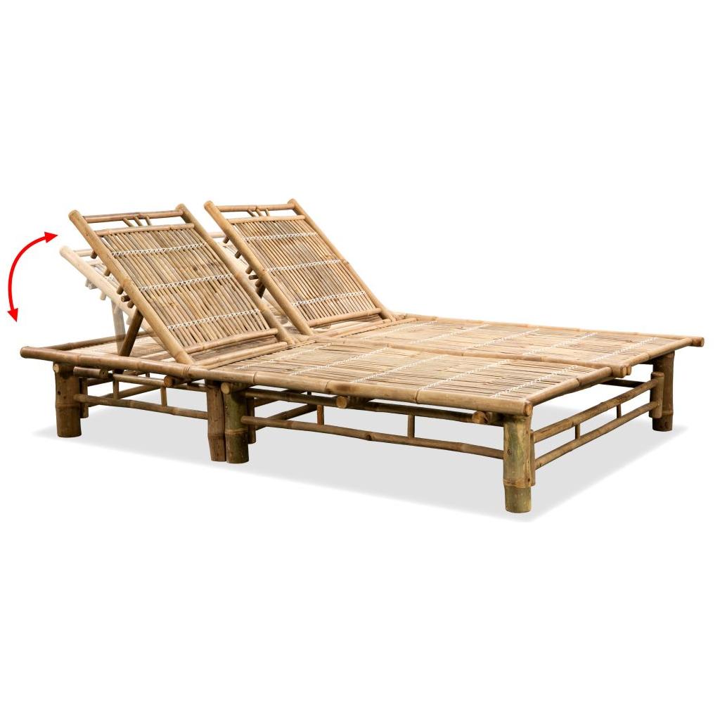Dvigulis saulės gultas, bambukas