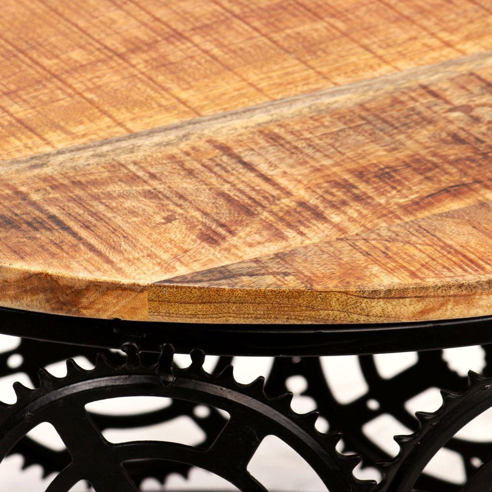 Kavos staliukas, masyvi mango mediena, 60x40cm