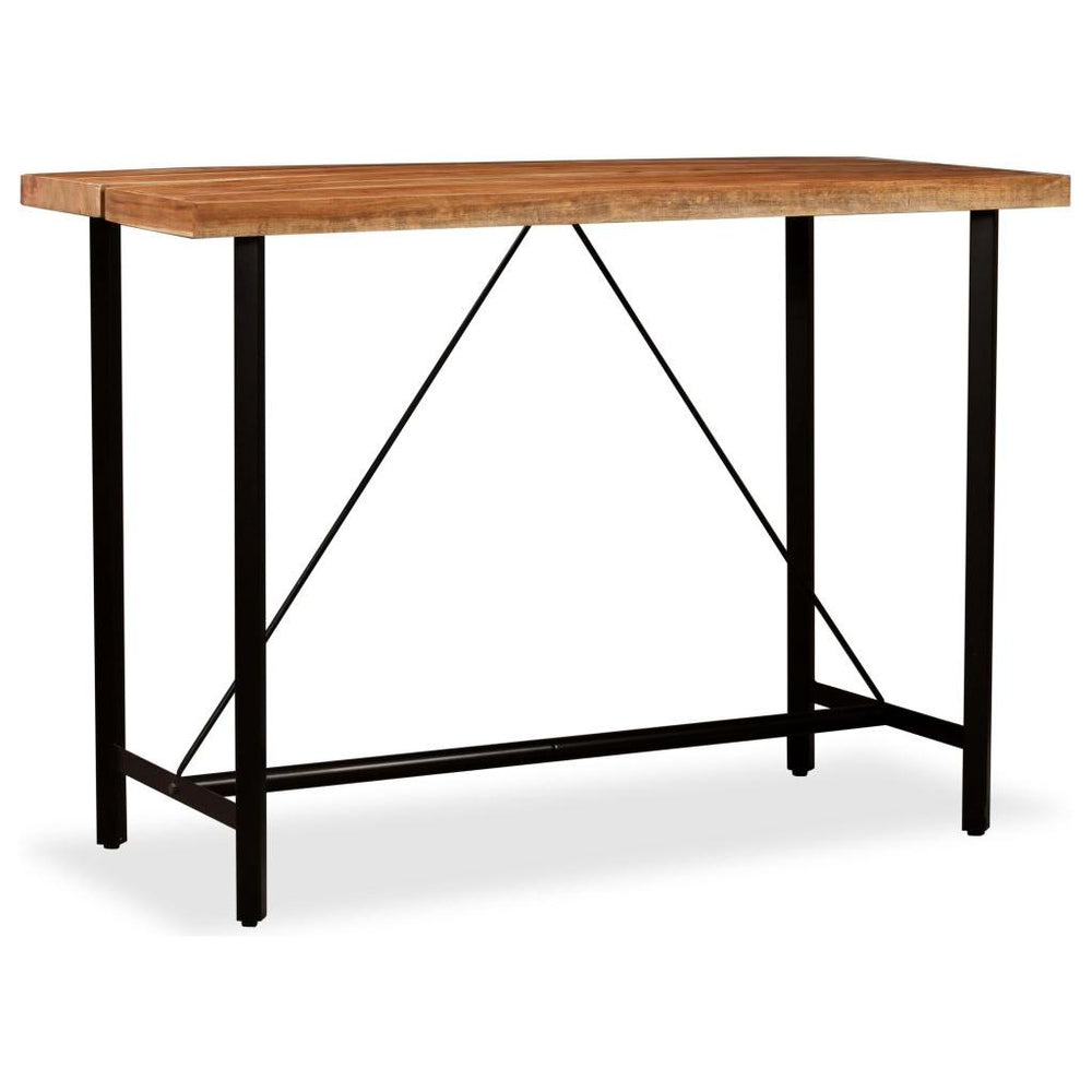 Baro stalas, rausv. dalbergijos mediena, 150x70x107 cm