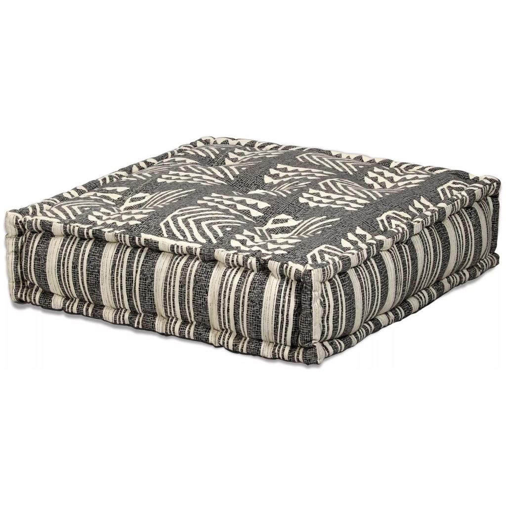 Dvivietė modulinė sofa lova, audinys, dryžuota