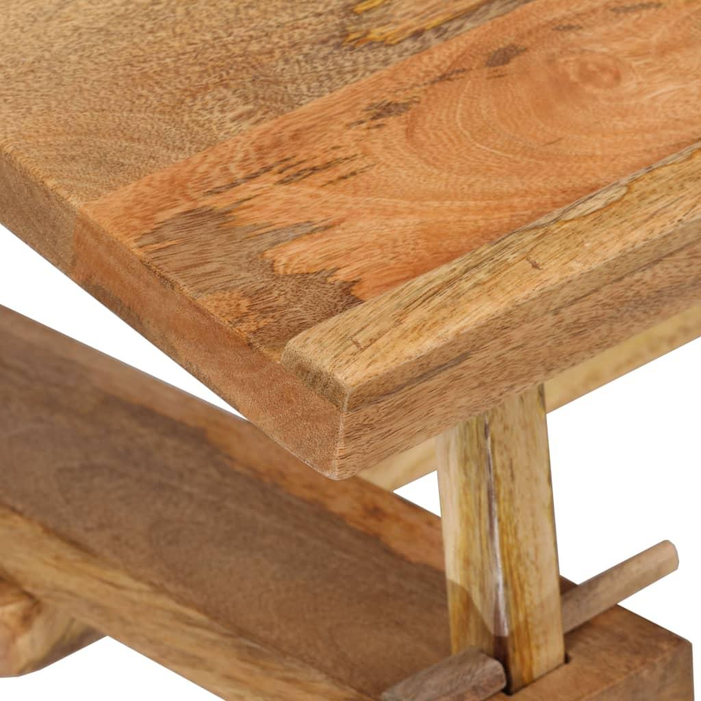 Braižybos stalas, masyvi mango mediena, 116x50x76cm
