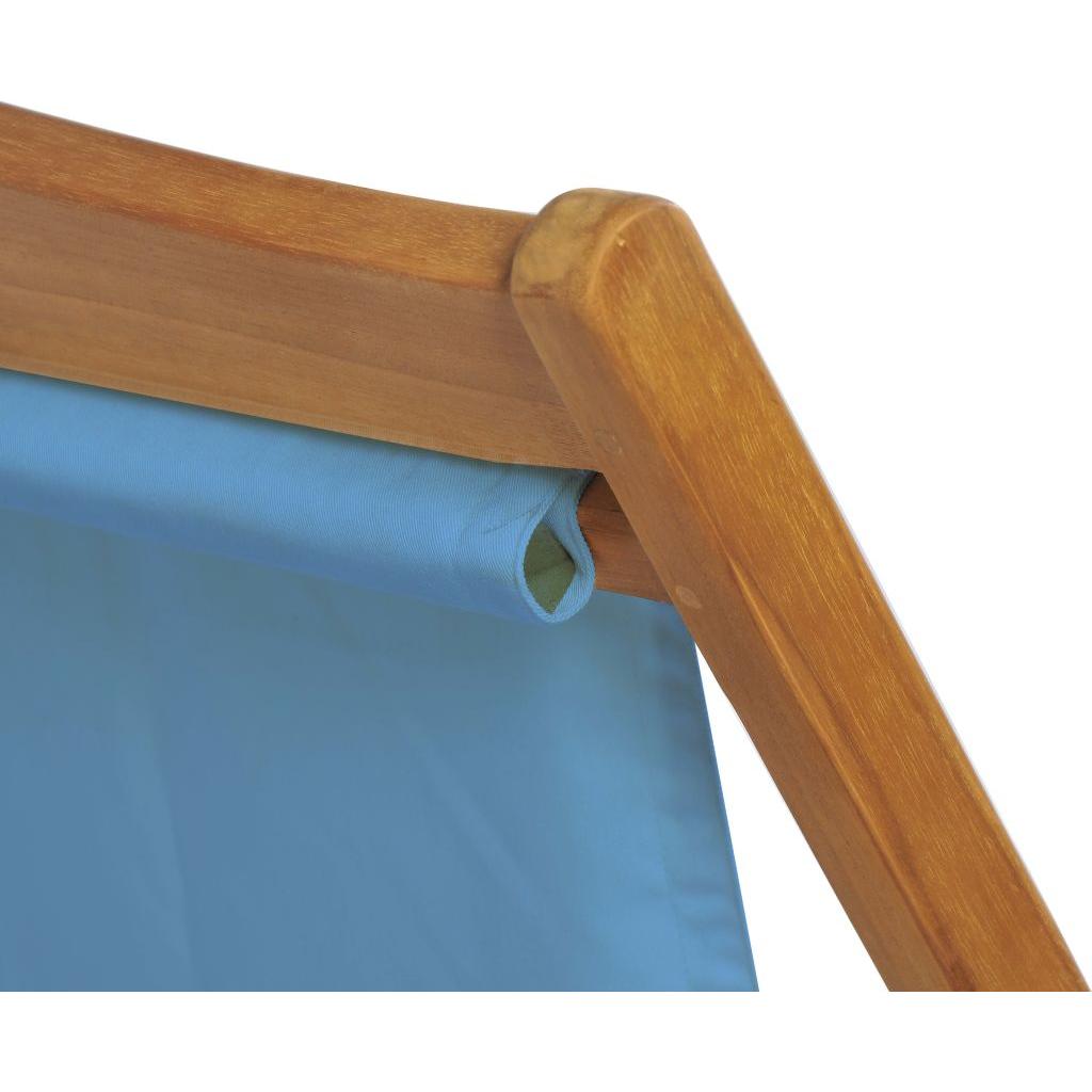 Gultas iš tikmedžio, 56x105x96cm, mėlynas