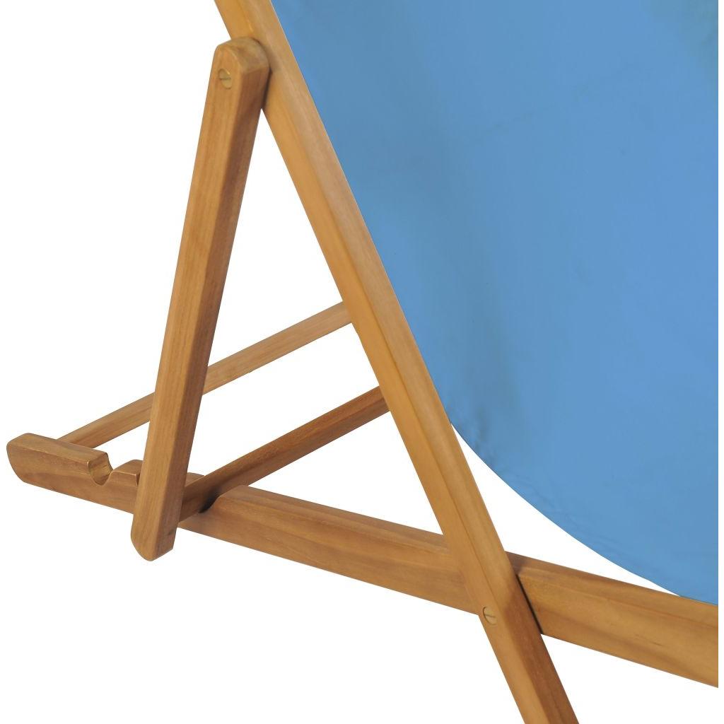 Gultas iš tikmedžio, 56x105x96cm, mėlynas
