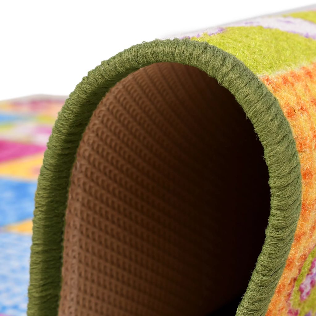 Žaidimų kilimėlis, kilp. pūkas, 133x180cm, drugelių raštas