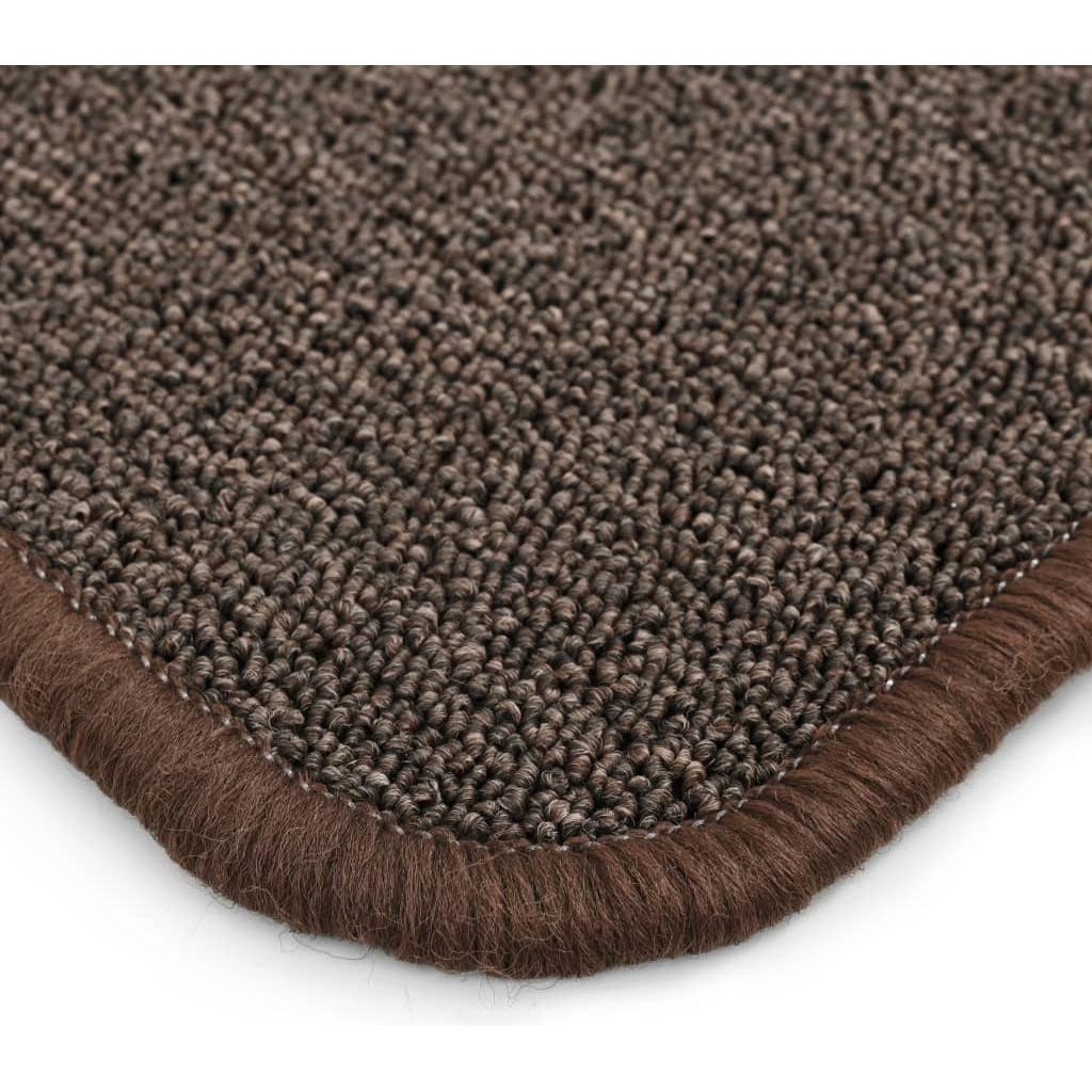 Dygsniuotas kilimėlis, 160x230cm, rudas