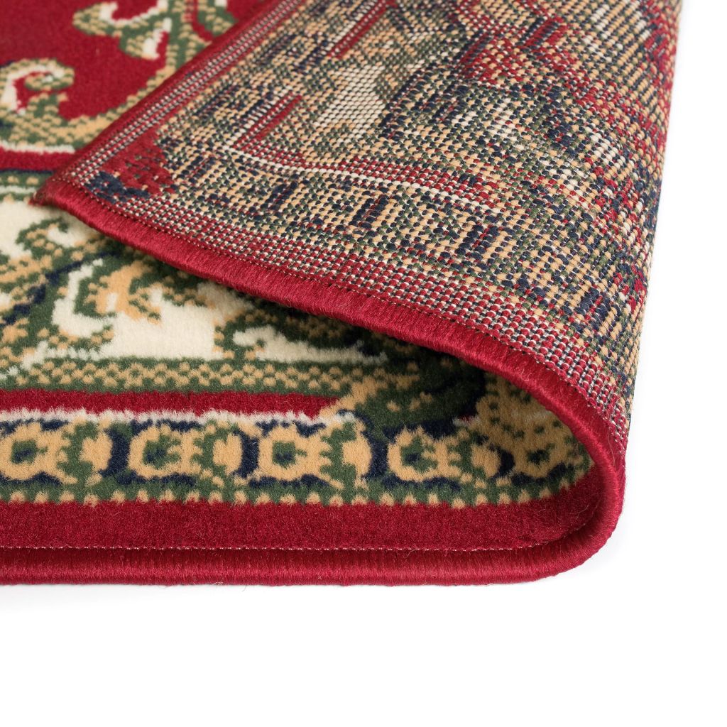 Rytietiškas kilimas, pers. diz., 80x150cm, raud./smėl. sp.