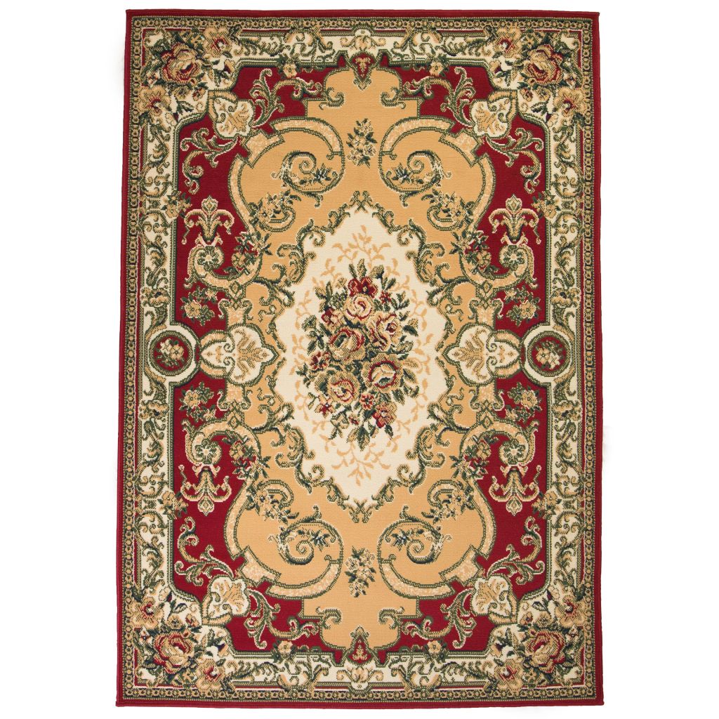 Rytietiškas kilimas, pers. diz., 160x230cm, raud./smėl. sp.