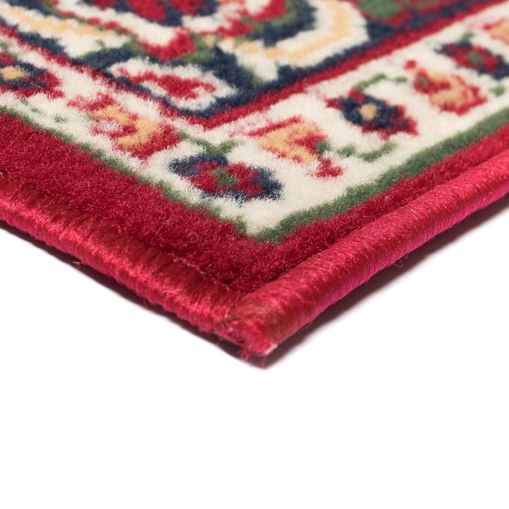 Rytietiškas kilimas, pers. diz., 140x200cm, raud./smėl. sp.
