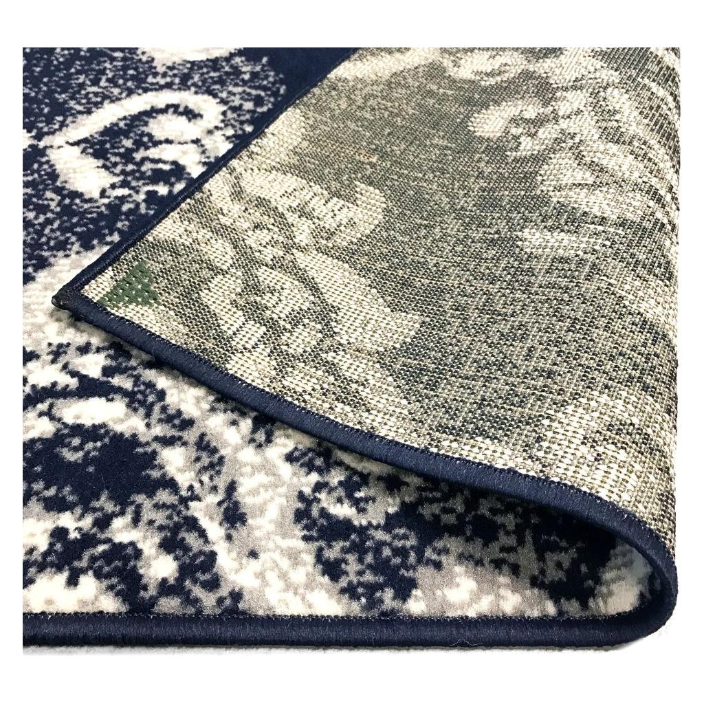 Modernus kilimas, Paisley diz., 140x200cm, smėlio/mėlynas