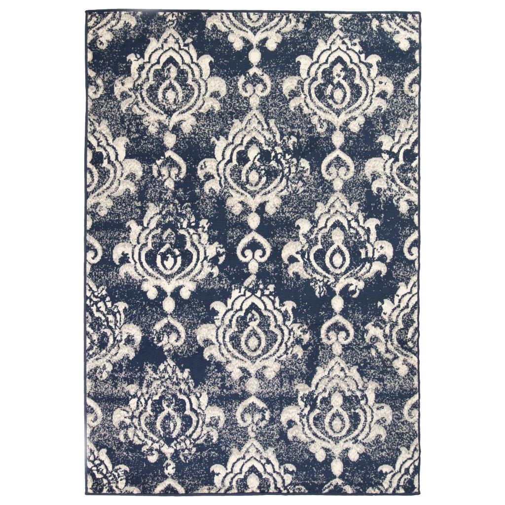 Modernus kilimas, Paisley raštas, 180x280cm, smėlio/mėlynas