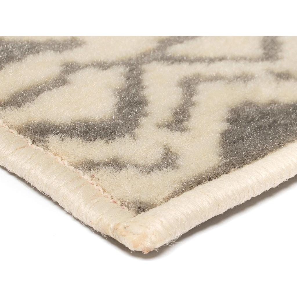 Modernus kilimas, tradic. raštas, 120x170cm, smėlio/pilkas