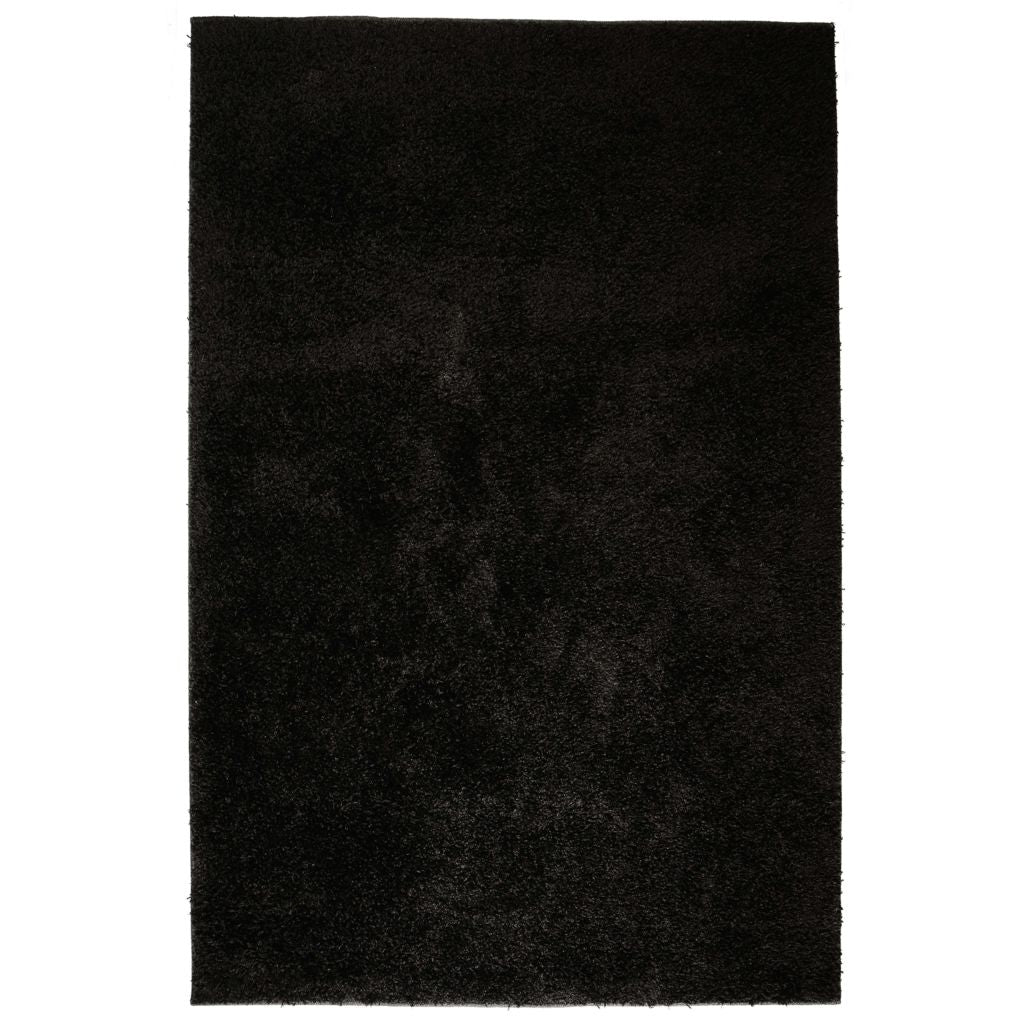 Shaggy tipo kilimėlis, 120x170 cm, juodas