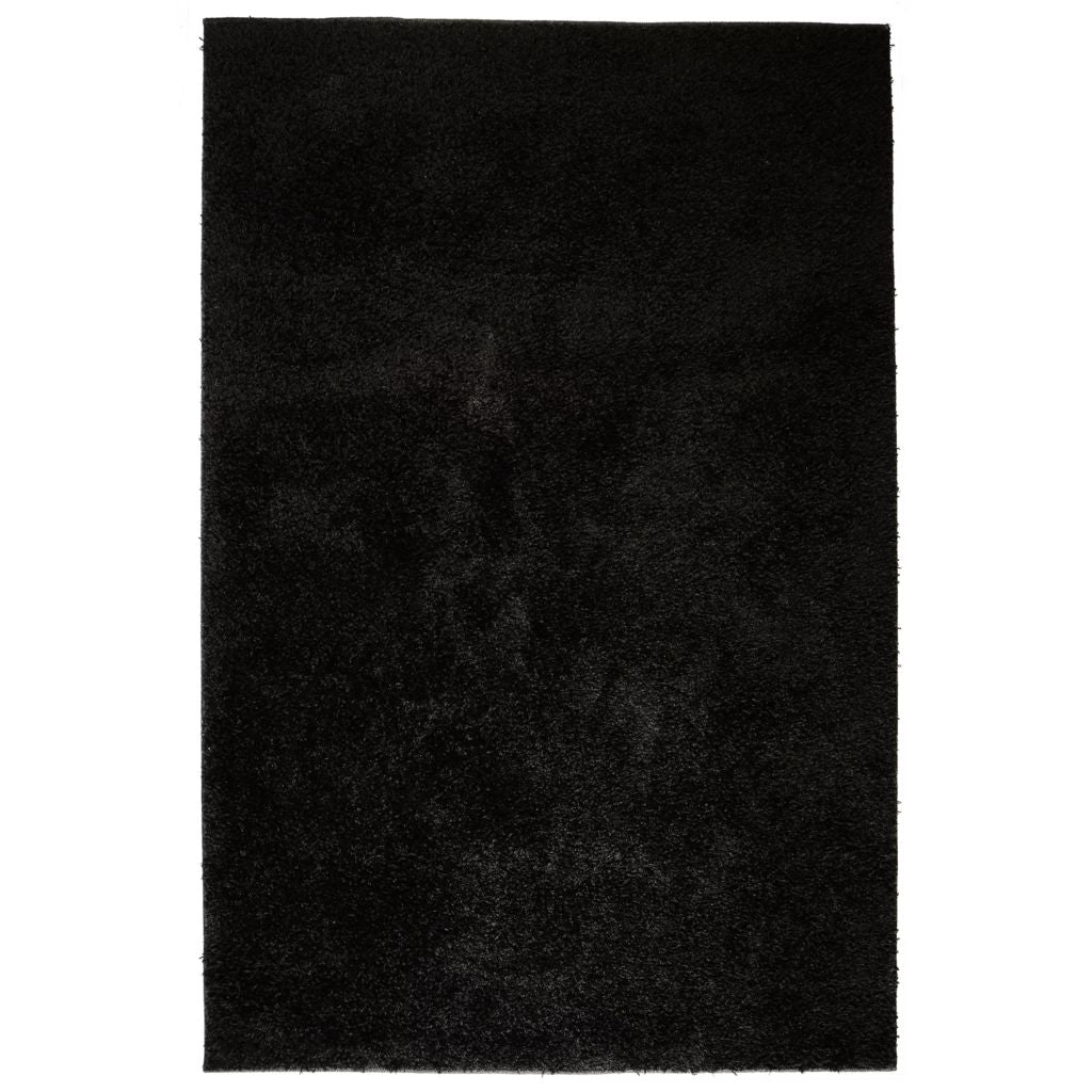 Shaggy tipo kilimėlis, 180x280 cm, juodas
