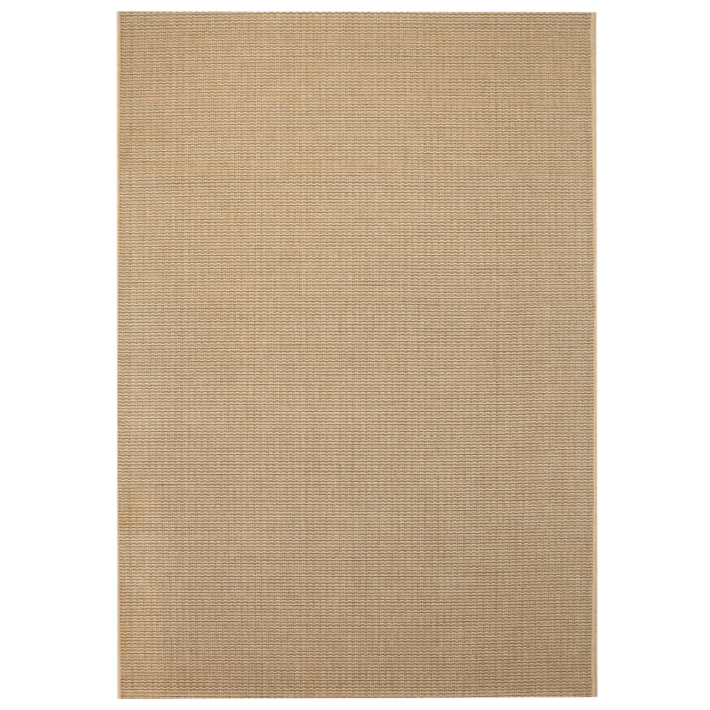 Sizalio išvaiz. vidaus/lauko kilimas, 180x280 cm, smėlio sp.