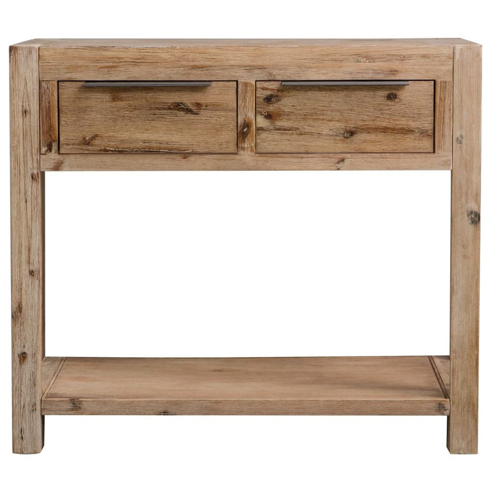 Konsolinis staliukas, 82x33x73 cm, akacijos medienos masyvas